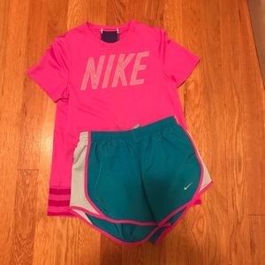 Nike Dri Fit two piece activewear set